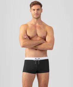 Best Boxer de bain à ceinture contrastée Boxers De Bain | Boxers De Bain