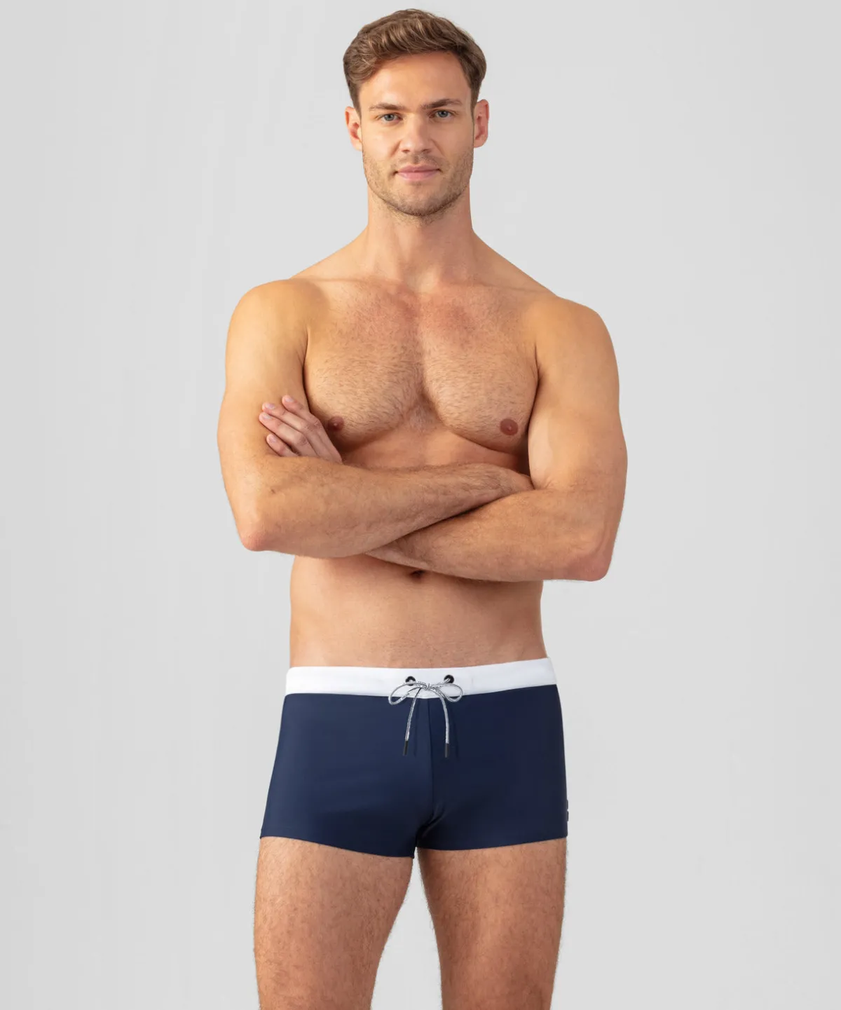 New Boxer de bain à ceinture contrastée Boxers De Bain | Boxers De Bain