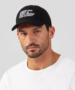 New Casquette en coton brodée "DISCIPLINE" Casquettes | Casquettes