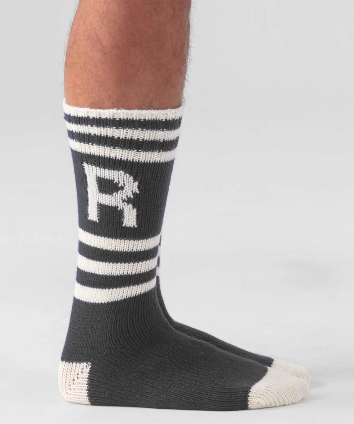 Clearance Chaussettes en laine "RD" à rayures Chaussettes | Chaussettes