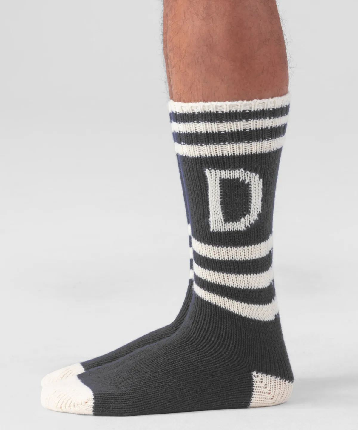Clearance Chaussettes en laine "RD" à rayures Chaussettes | Chaussettes