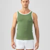 Outlet Débardeur côtelé à bandes Pyjamas | T-Shirts D'Intérieur