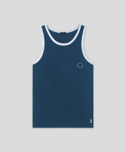 Clearance Débardeur côtelé à bandes T-Shirts D'Intérieur | Pyjamas