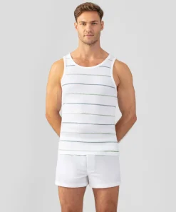 Online Débardeur côtelé à motif nordique Pyjamas | T-Shirts D'Intérieur