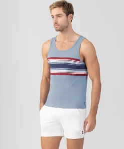 Fashion Débardeur en coton organique à rayures Pyjamas | T-Shirts D'Intérieur