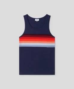 Sale Débardeur en coton organique à rayures Pyjamas | T-Shirts D'Intérieur