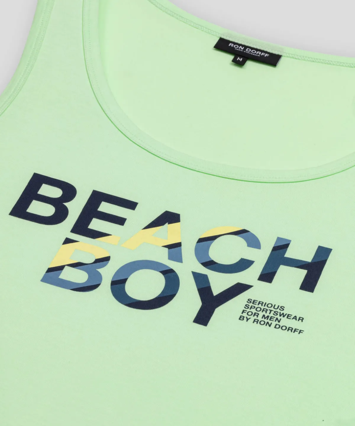 Sale Débardeur en coton organique "BEACH BOY" Pyjamas | T-Shirts D'Intérieur