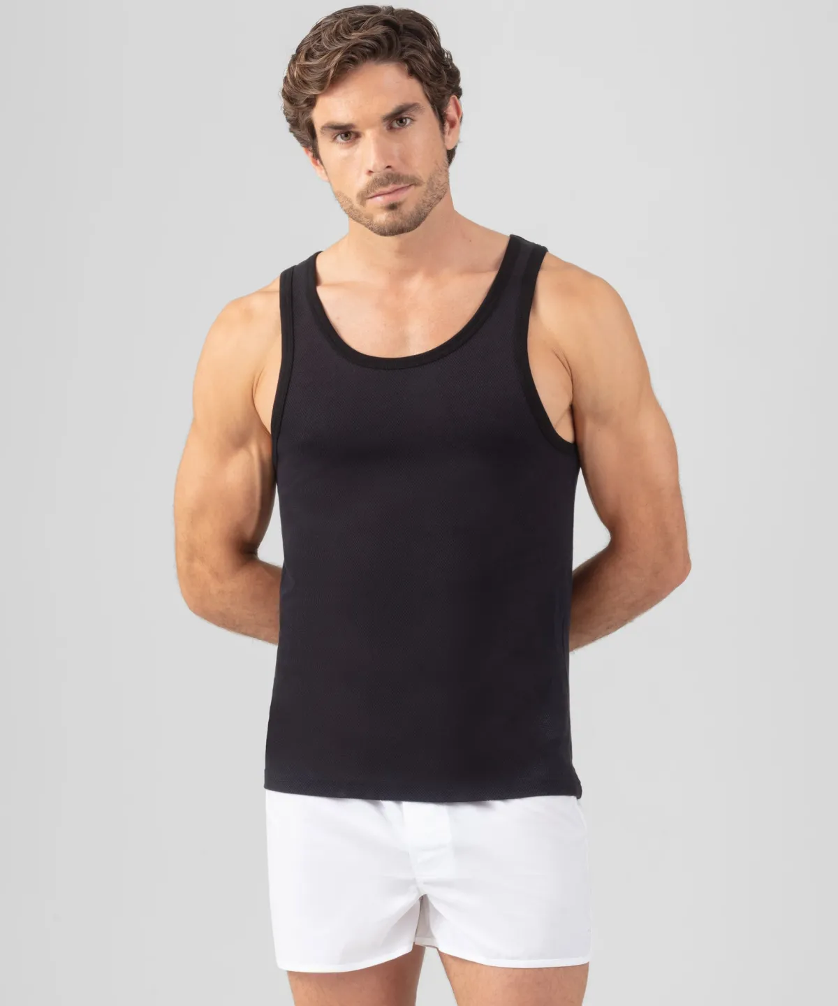 Fashion Débardeur en filet de coton Pyjamas | T-Shirts D'Intérieur
