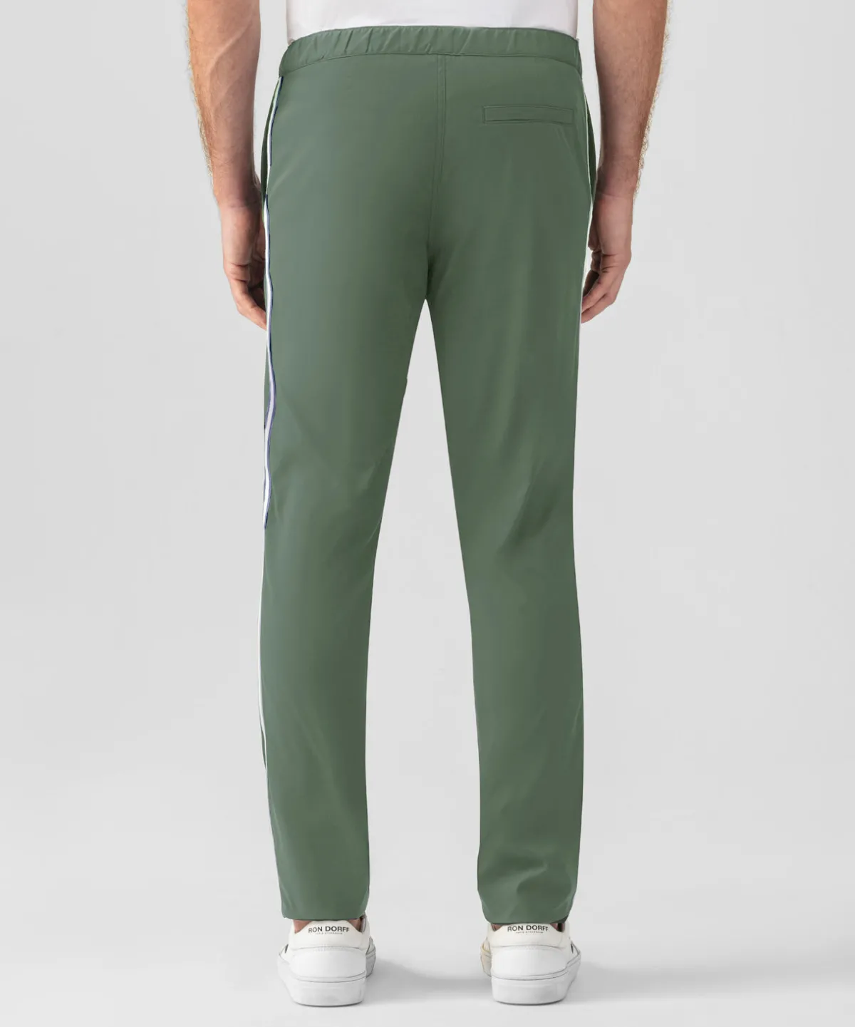 Outlet Pantalon chino sport à bandes latérales Pantalons