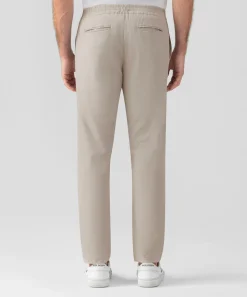 Clearance Pantalon en lin et coton Pantalons