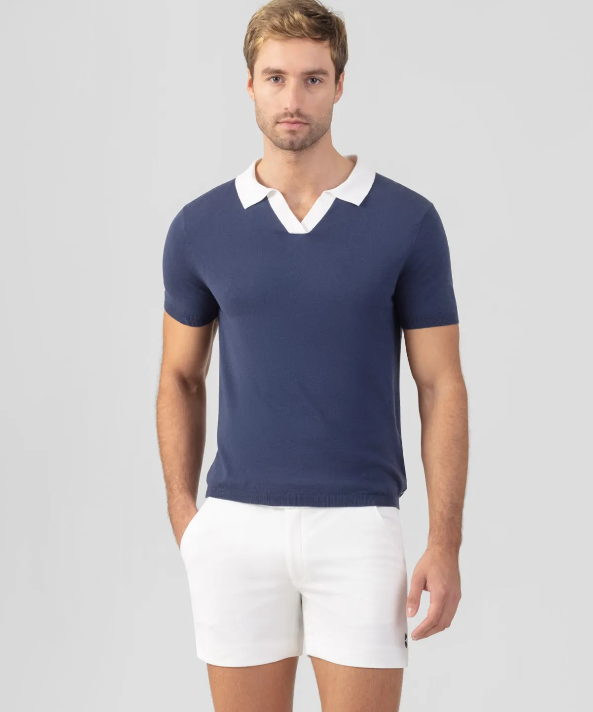 Discount Polo en coton et lin Polos