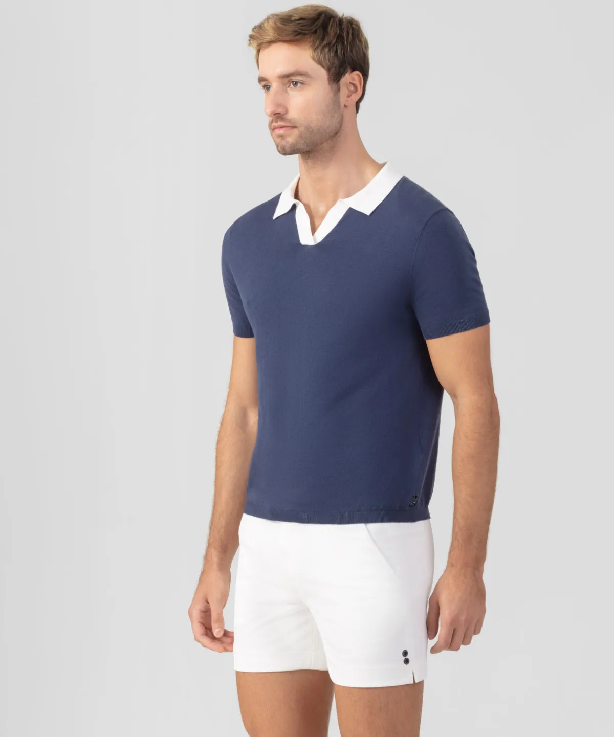 Discount Polo en coton et lin Polos