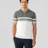 New Polo en coton et soie bicolore Polos