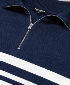 Discount Polo en coton et soie bicolore Polos