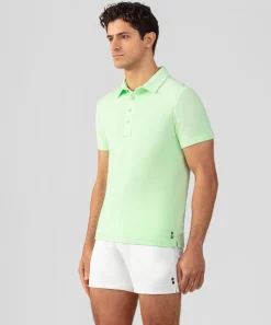 Clearance Polo en coton terry avec col piqué Polos