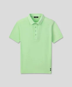 Clearance Polo en coton terry avec col piqué Polos