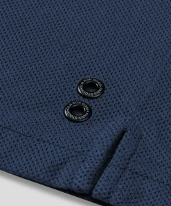 Online Polo en filet de coton Polos