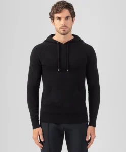 Discount Pull à capuche en laine et en cachemire Pulls Maille Et Cachemire
