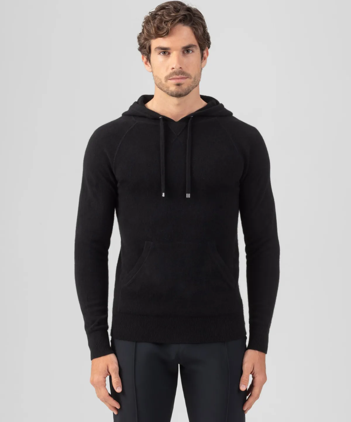 Discount Pull à capuche en laine et en cachemire Pulls Maille Et Cachemire