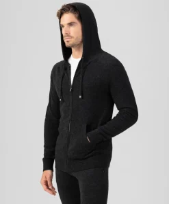 Best Pull à capuche zippée en cachemire Pulls Maille Et Cachemire