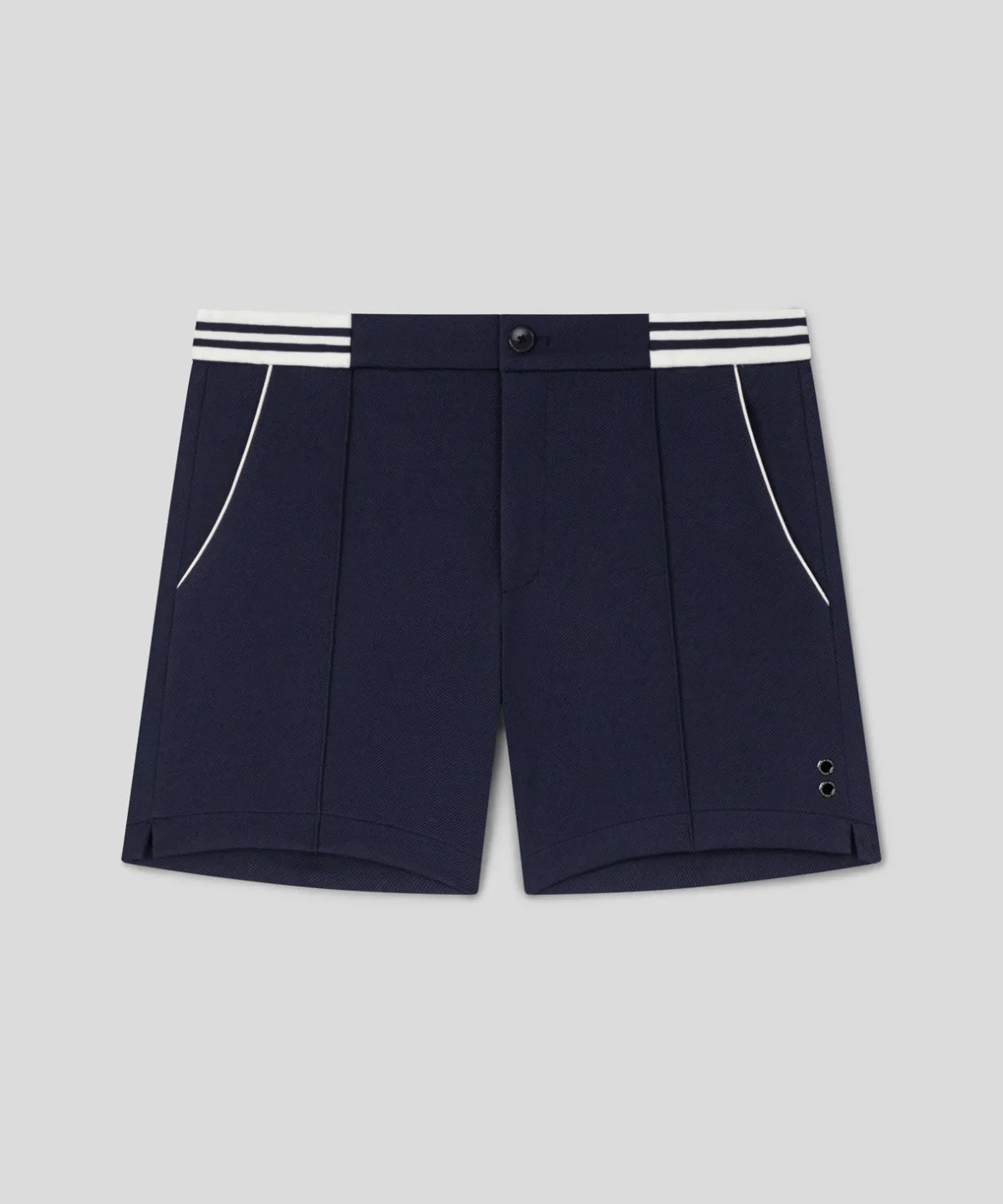 Fashion RD Tennis Shorts avec ceinture rayée Shorts