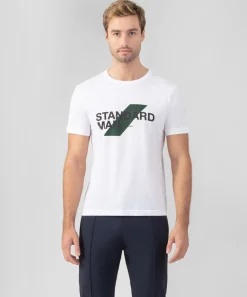 New + NATIONAL STANDARD T-shirt en coton organique "STANDARD MAN" T-Shirts D'Intérieur | T-Shirts