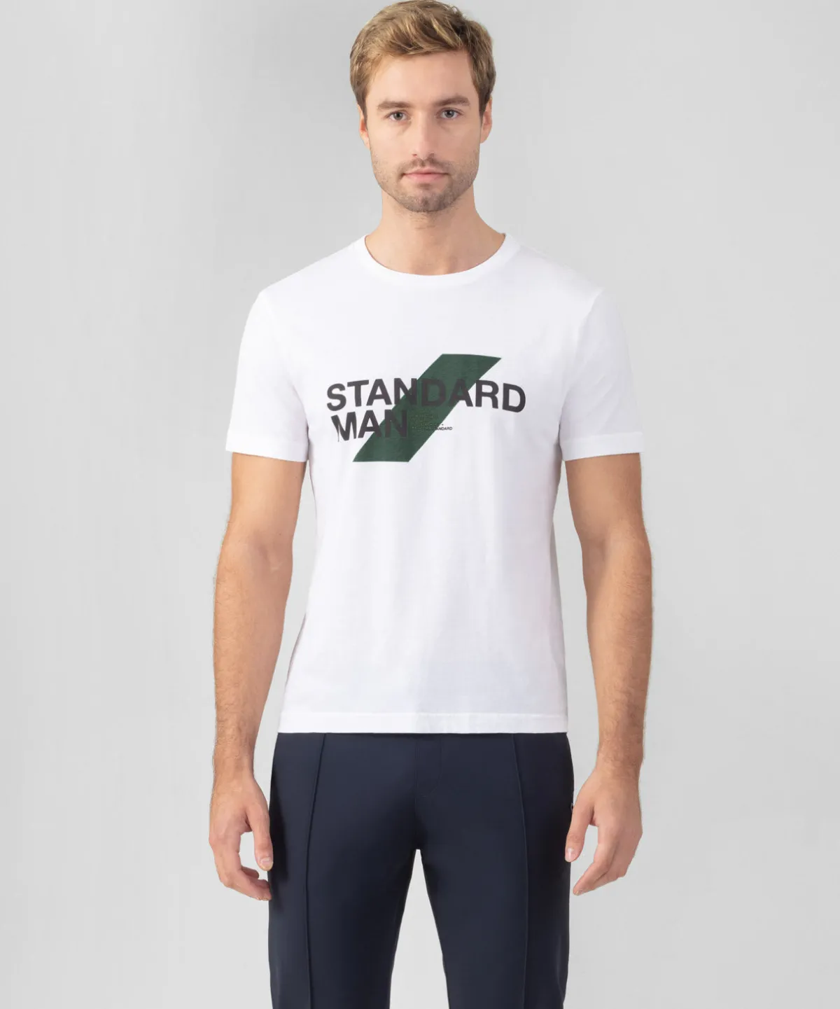 New + NATIONAL STANDARD T-shirt en coton organique "STANDARD MAN" T-Shirts D'Intérieur | T-Shirts