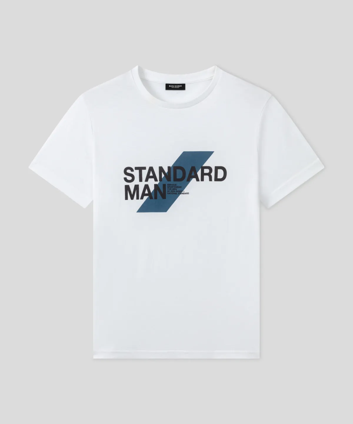 New + NATIONAL STANDARD T-shirt en coton organique "STANDARD MAN" T-Shirts D'Intérieur | T-Shirts