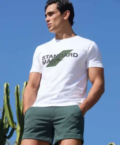 New + NATIONAL STANDARD T-shirt en coton organique