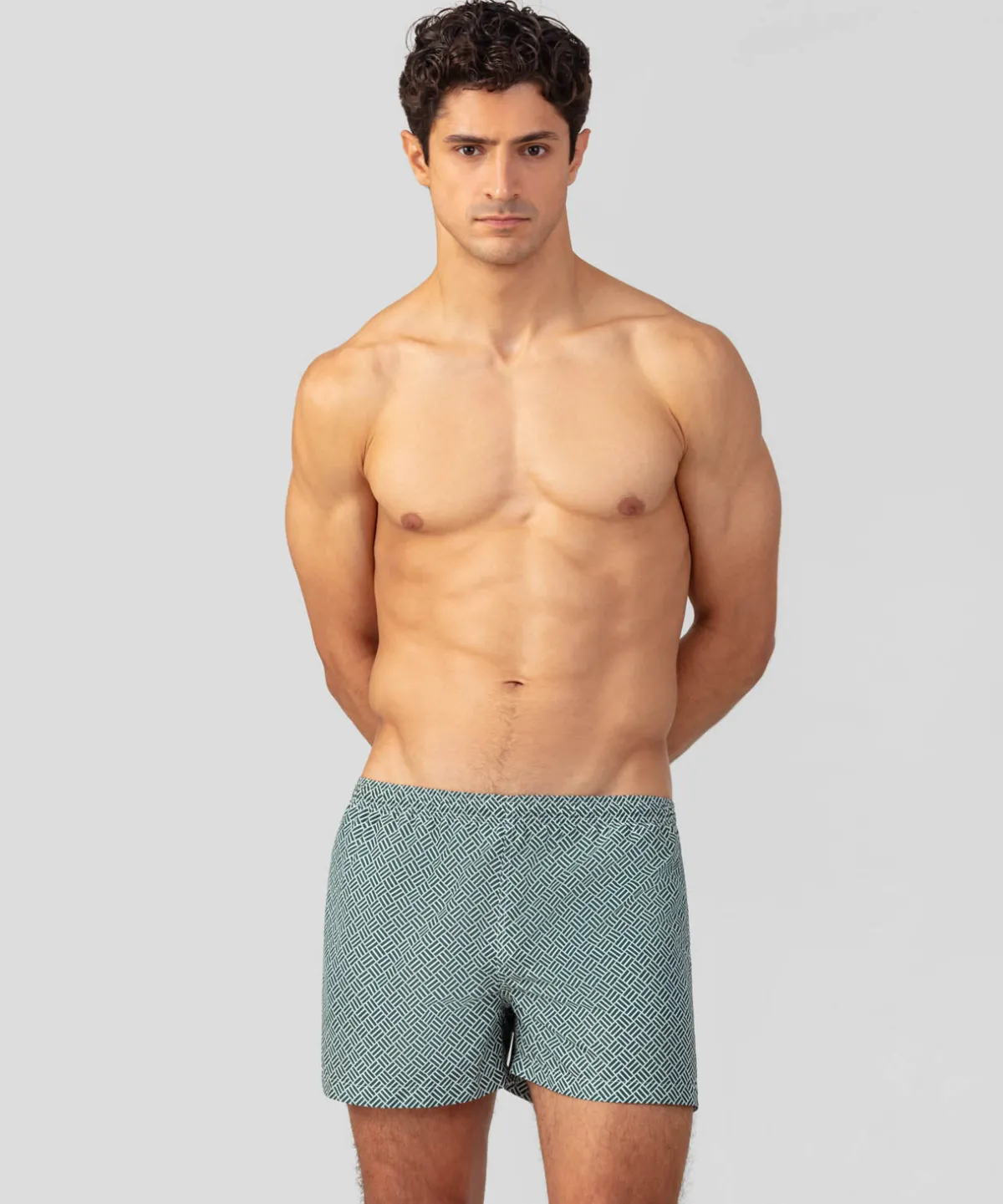 Hot Short de bain à motif graphique Shorts De Bain | Shorts De Bain