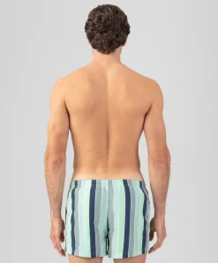 Hot Short de bain à rayures multicolores Shorts De Bain | Shorts De Bain