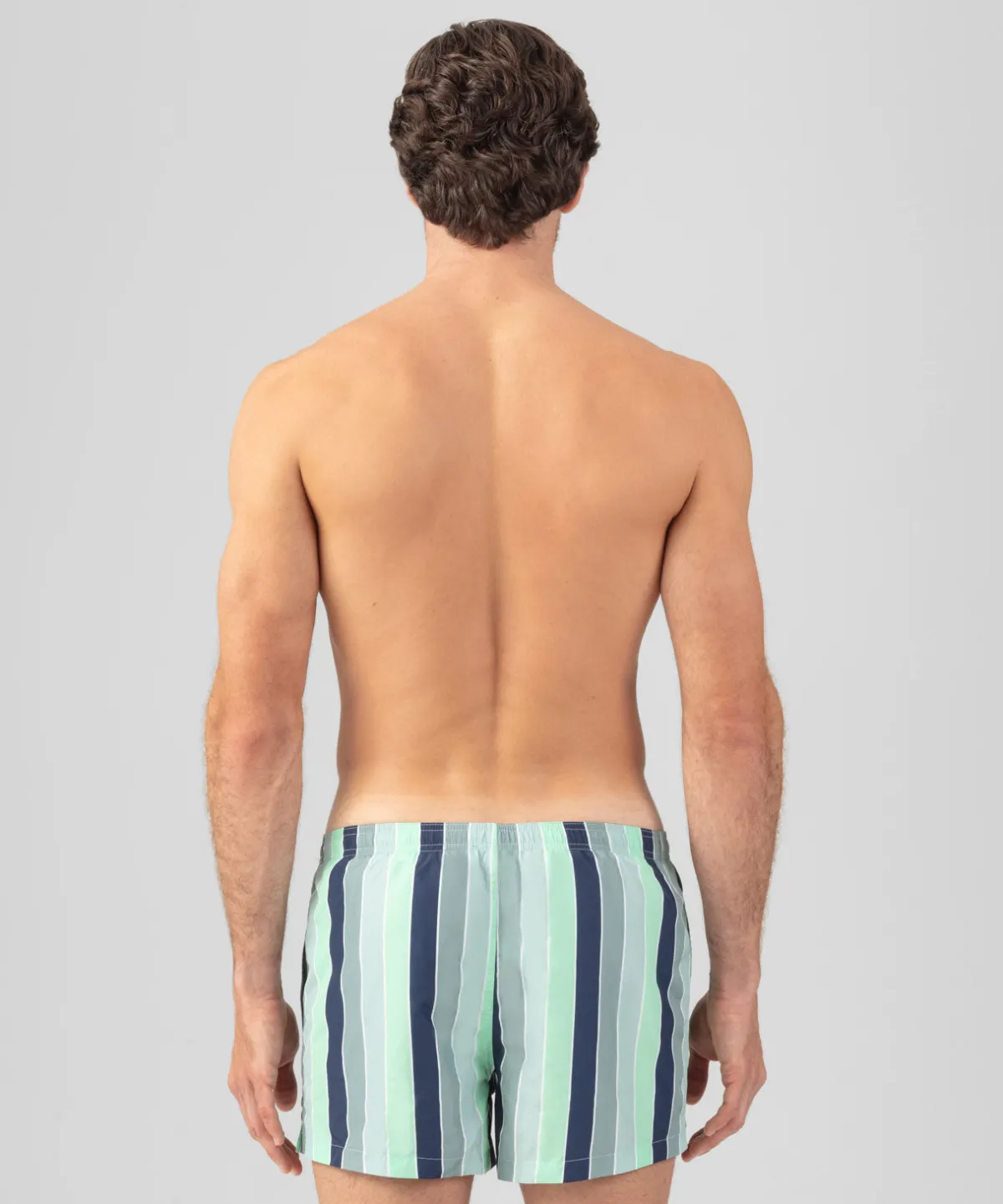 Hot Short de bain à rayures multicolores Shorts De Bain | Shorts De Bain