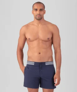 Clearance Short de bain uni à ceinture élastique Shorts De Bain | Shorts De Bain