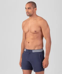 Clearance Short de bain uni à ceinture élastique Shorts De Bain | Shorts De Bain