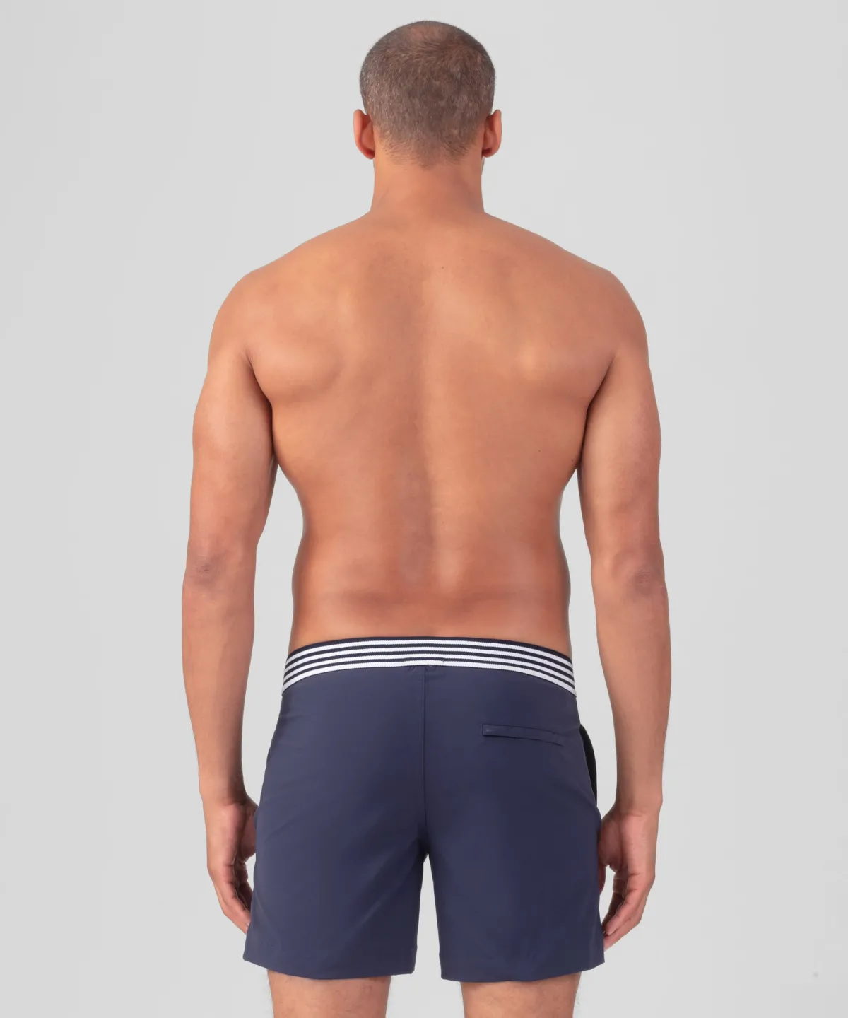 Clearance Short de bain uni à ceinture élastique Shorts De Bain | Shorts De Bain