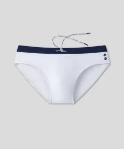 Best Slip de bain à ceinture contrastée Slips De Bain | Slips De Bain