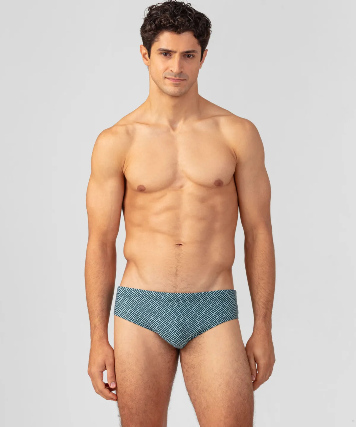 Hot Slip de bain à motif graphique Slips De Bain | Slips De Bain