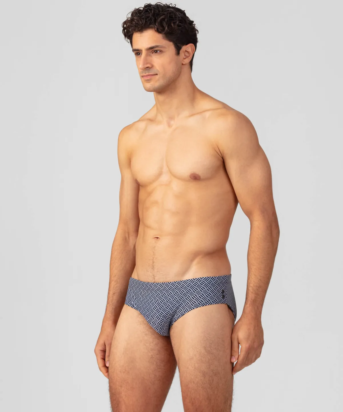 New Slip de bain à motif graphique Slips De Bain | Slips De Bain