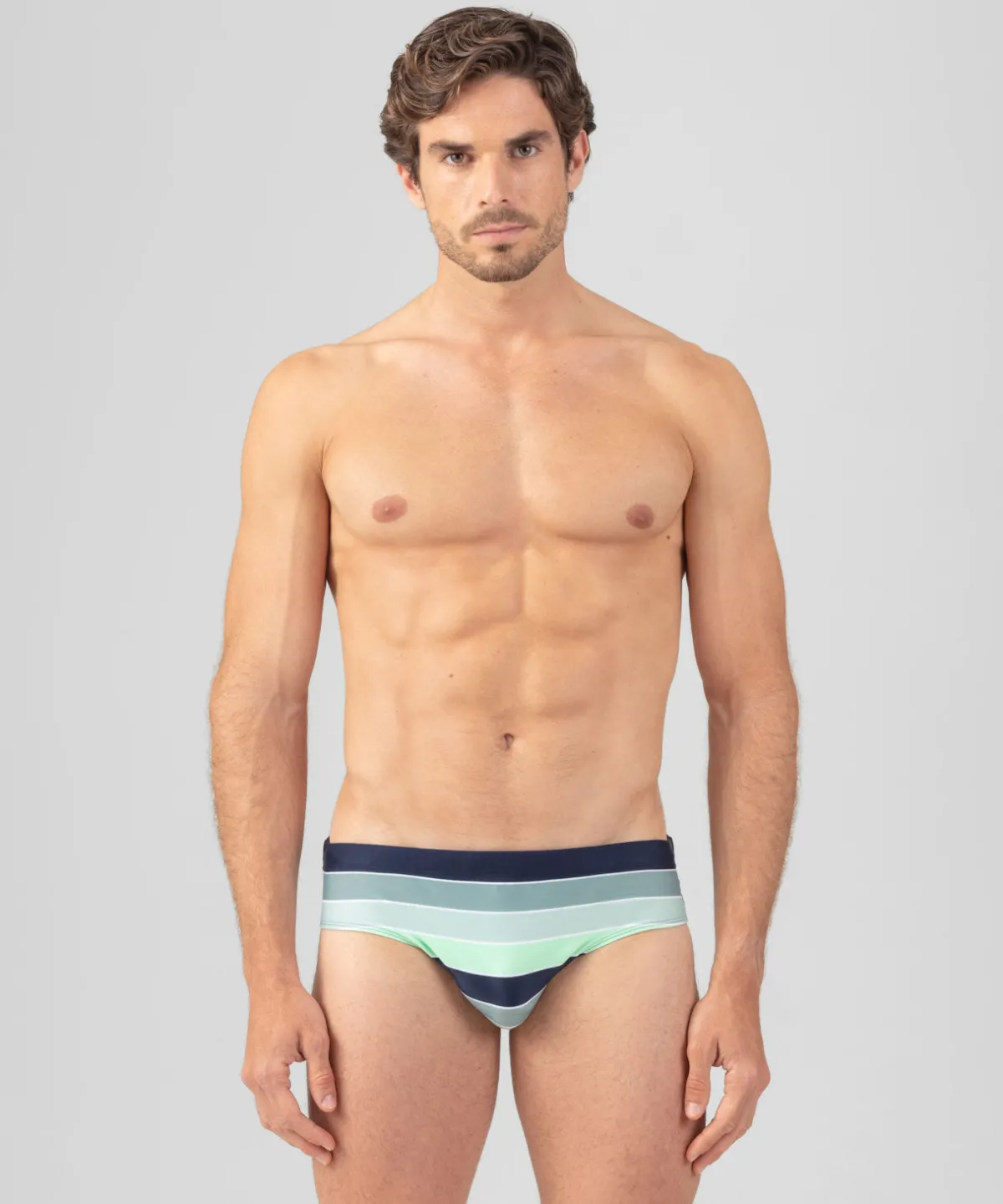 Fashion Slip de bain à rayures Slips De Bain | Slips De Bain