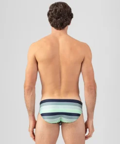 Fashion Slip de bain à rayures Slips De Bain | Slips De Bain