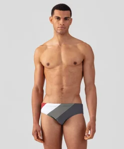 Best Slip de bain à rayures diagonales Slips De Bain | Slips De Bain