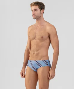 New Slip de bain à rayures diagonales Slips De Bain | Slips De Bain
