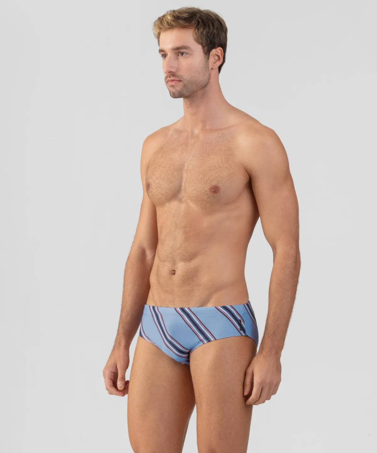 New Slip de bain à rayures diagonales Slips De Bain | Slips De Bain