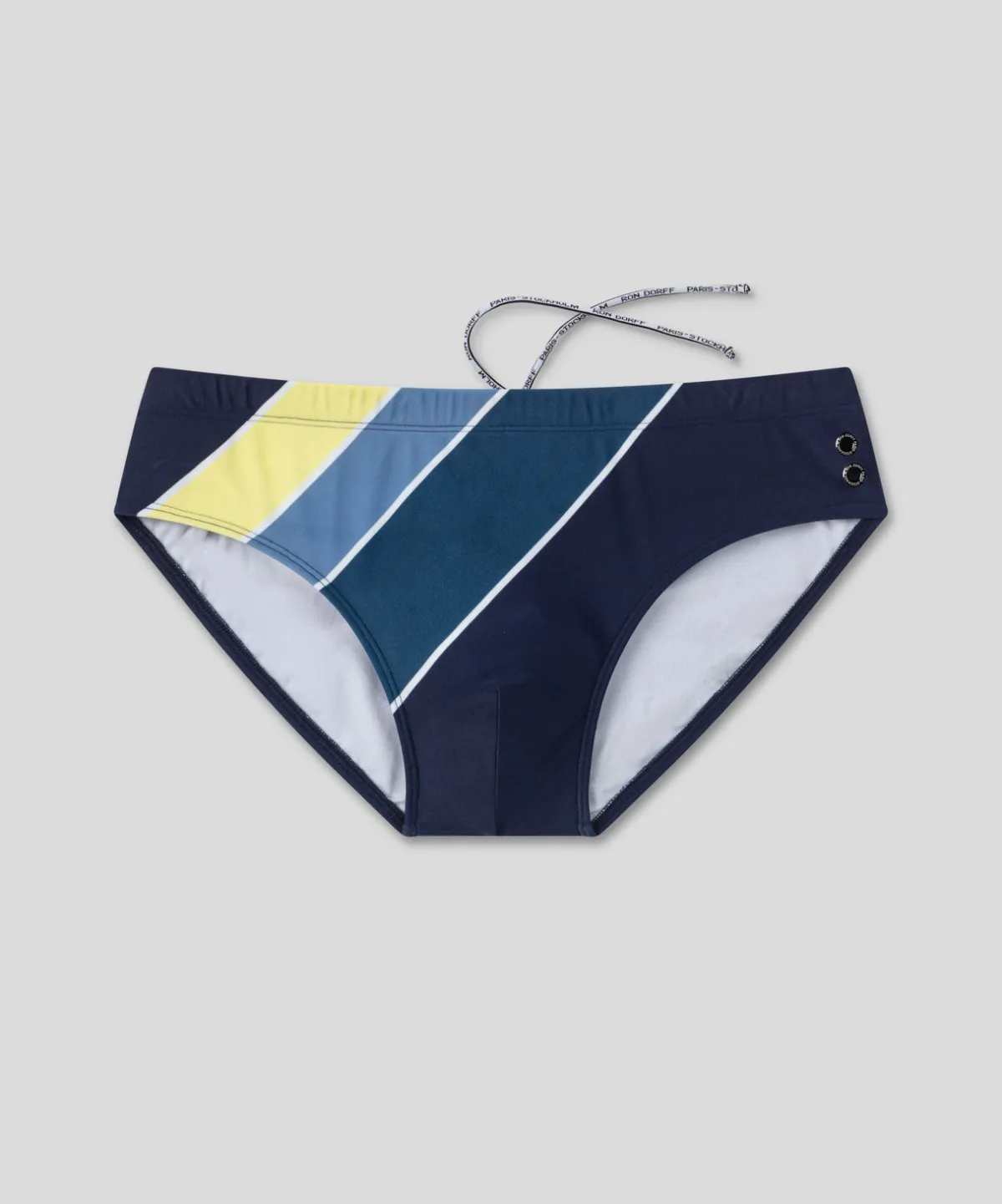 Fashion Slip de bain à rayures diagonales Slips De Bain | Slips De Bain