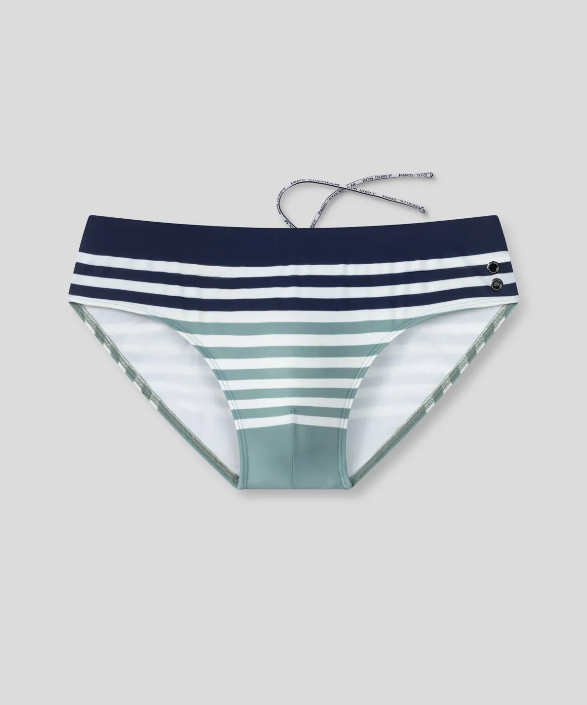 Hot Slip de bain à rayures multicolores Slips De Bain | Slips De Bain