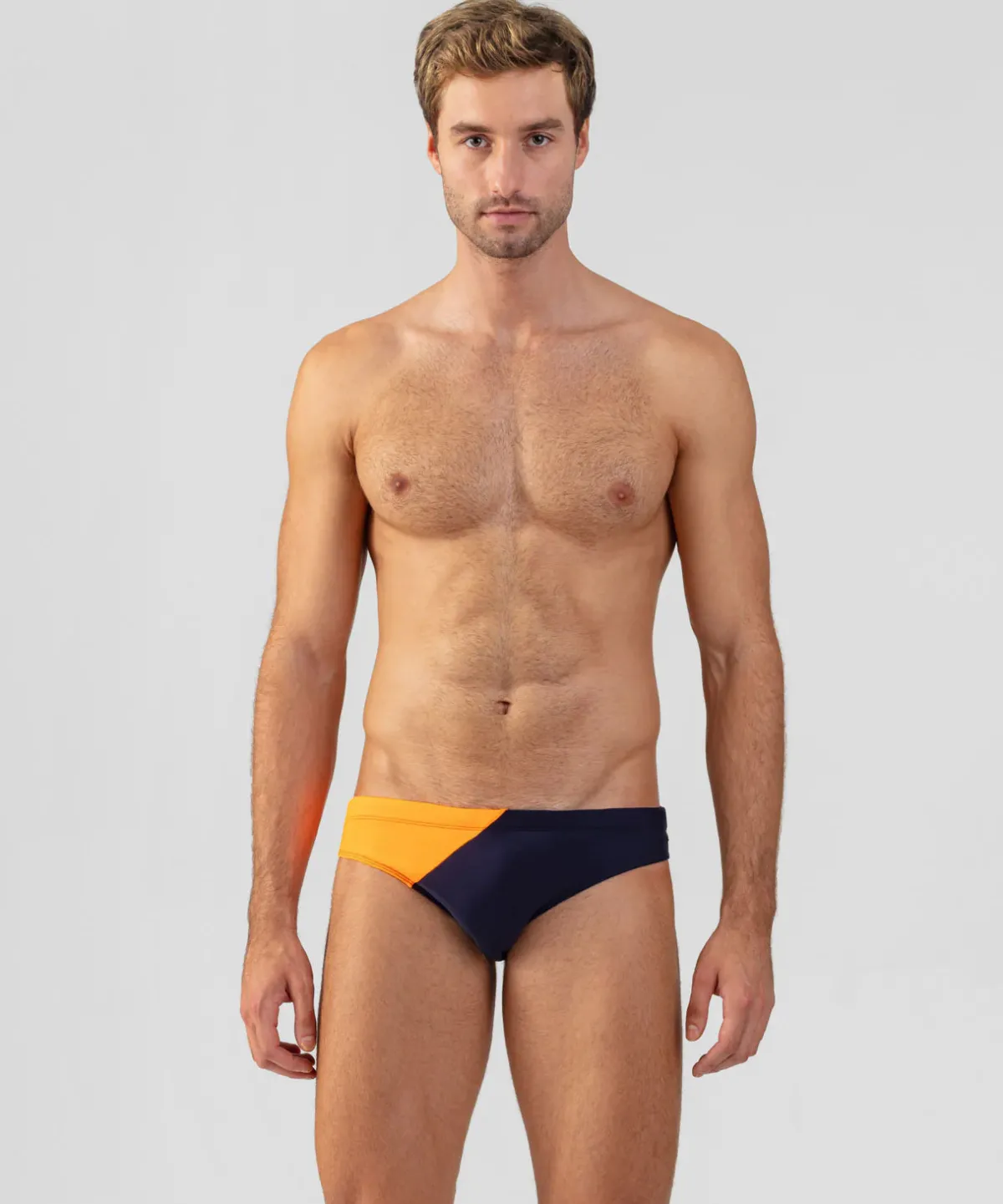 Discount Slip de bain échancré bicolore Slips De Bain | Slips De Bain