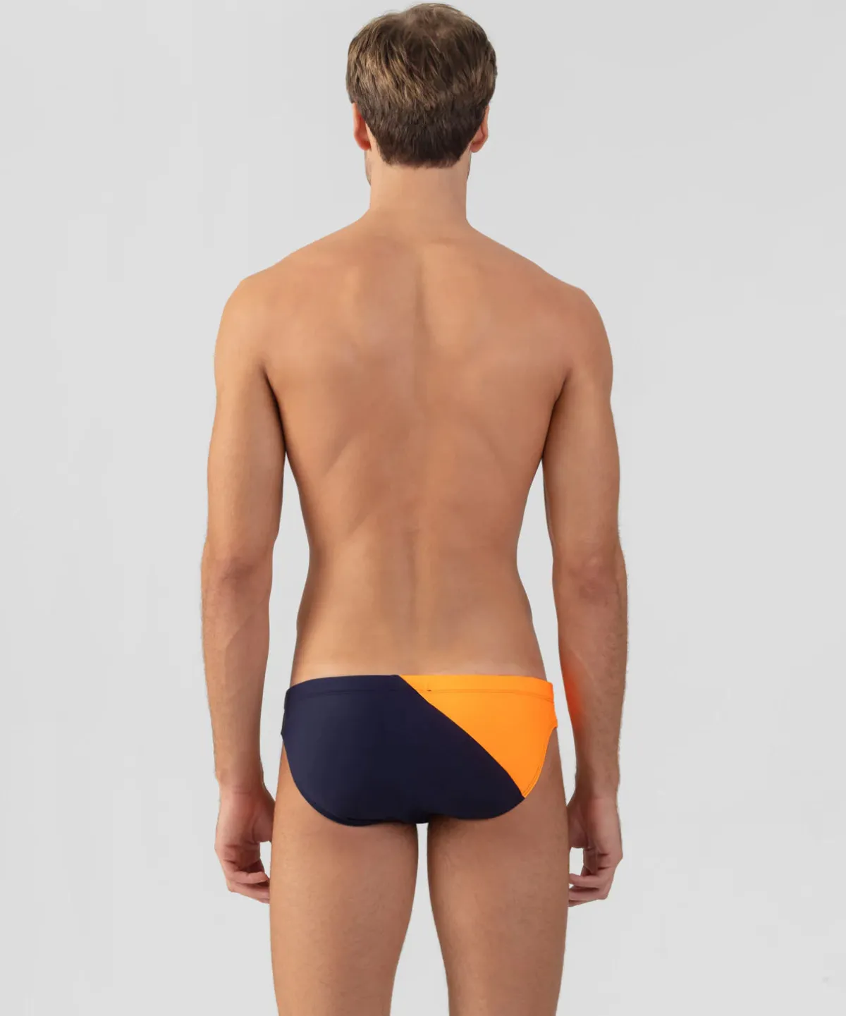 Discount Slip de bain échancré bicolore Slips De Bain | Slips De Bain