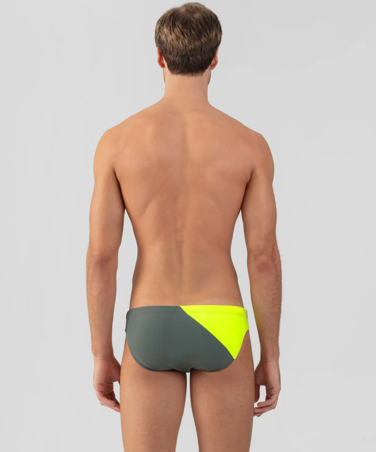 Outlet Slip de bain échancré bicolore Slips De Bain | Slips De Bain