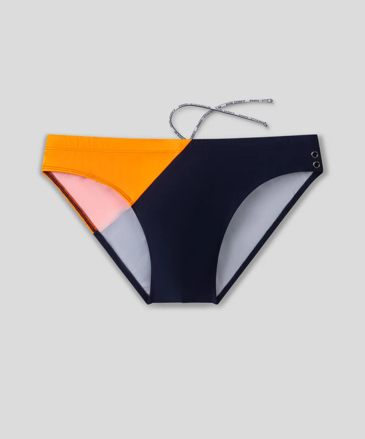 Discount Slip de bain échancré bicolore Slips De Bain | Slips De Bain