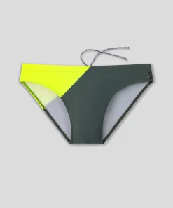 Outlet Slip de bain échancré bicolore Slips De Bain | Slips De Bain